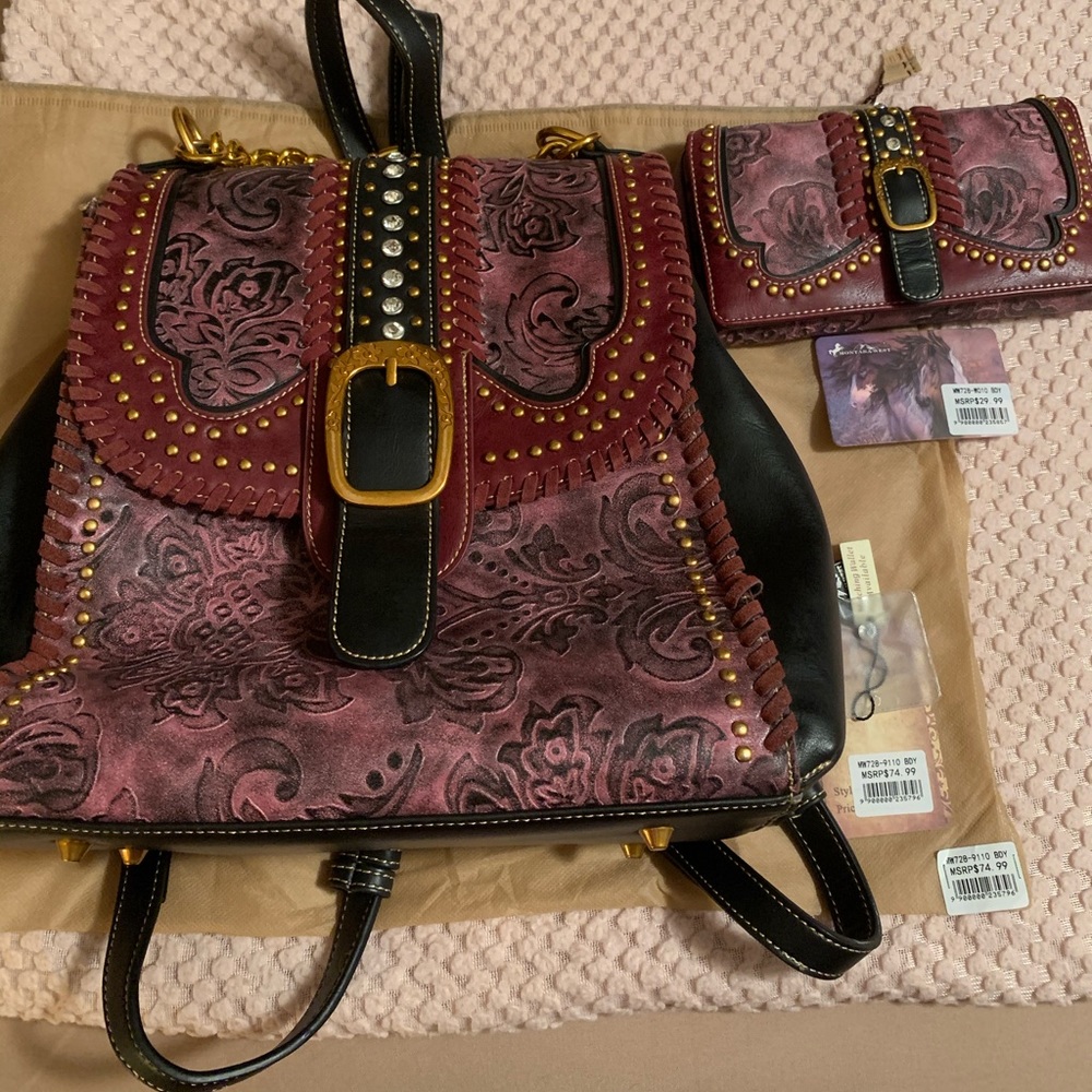 Montana West Purse and wallet set